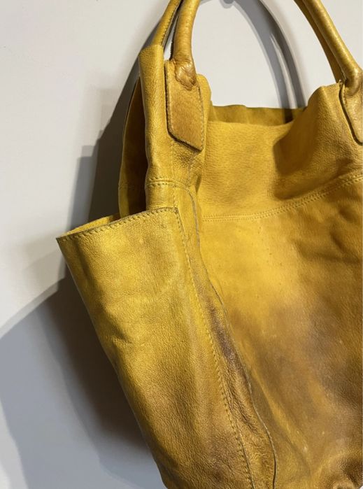 Чанта от естествена кожа