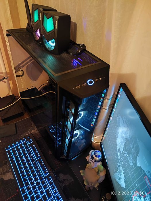 Геймърски i5 12500, RTX 3070 8GB, RAM 32GB DDR5 6000, SSD 512GB NVME