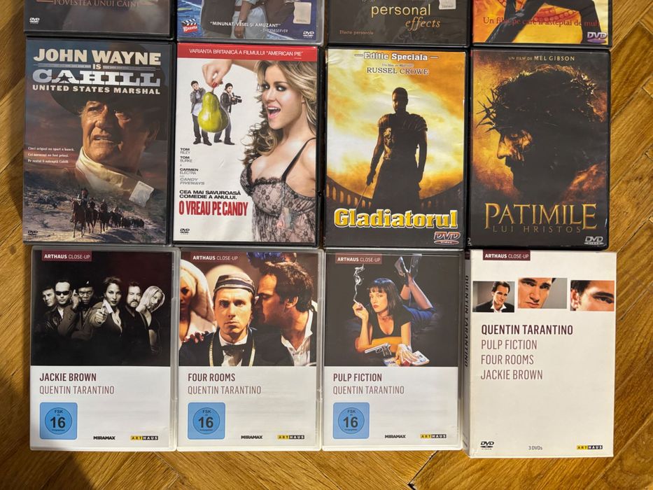 15 Buc DVD-uri cu Filme Artistice - Originale
