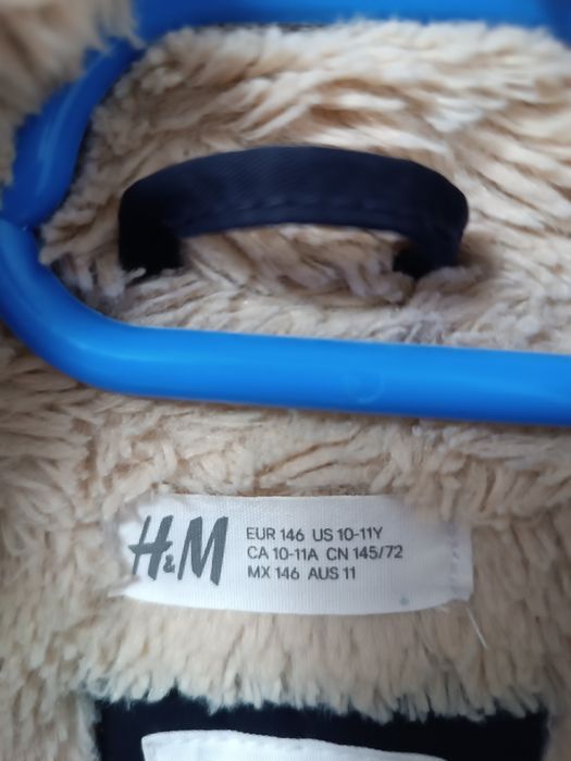 Geaca parka H&M 10-11 ani