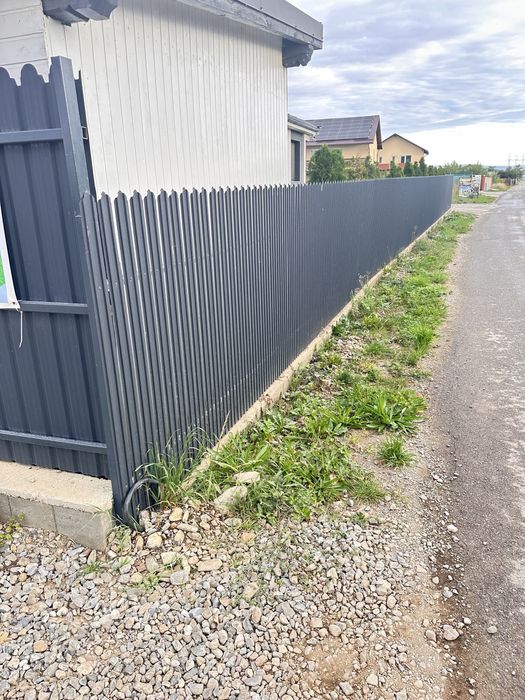 Executam garduri si porti plasa bordurata sipca metalica tabla scandur