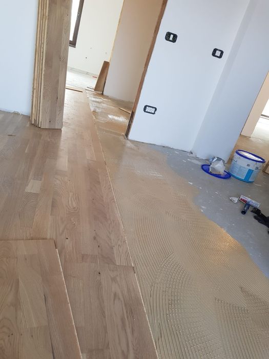 Montaj parchet de la 25lei/mp