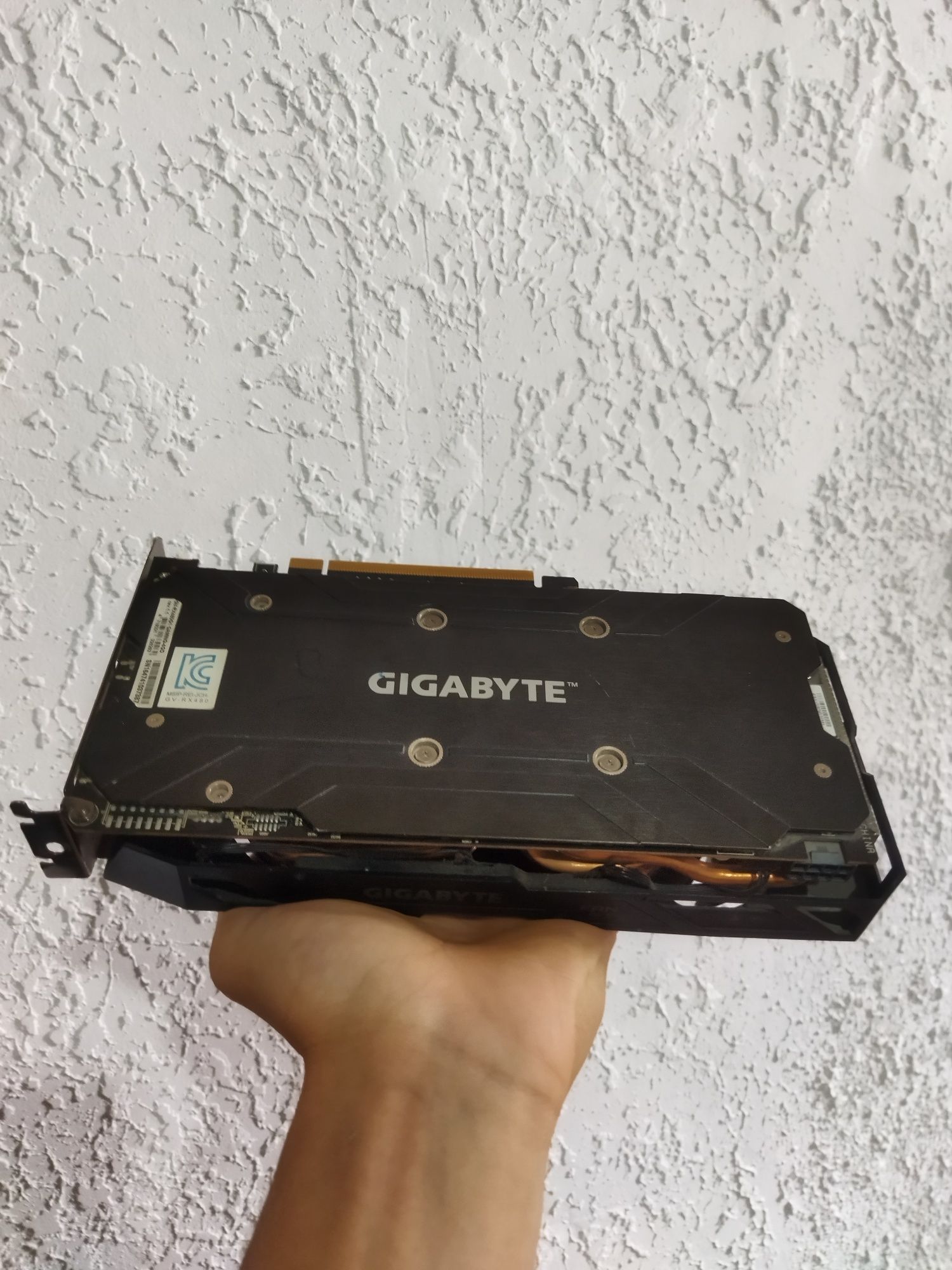 Видеокарта gigabyte rx 480 4gb