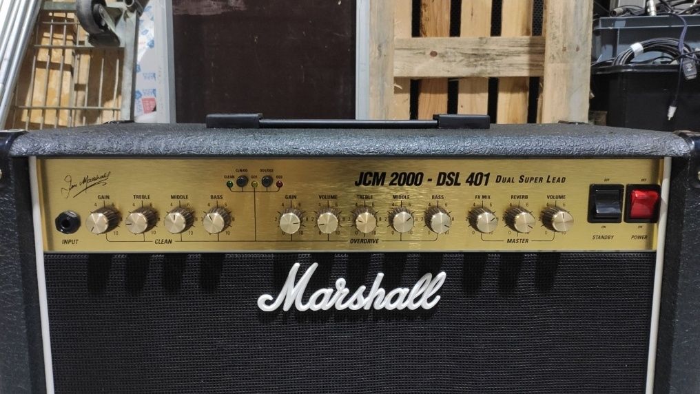 Marshall jcm 2000 DSL 401 лампово китарно кубе