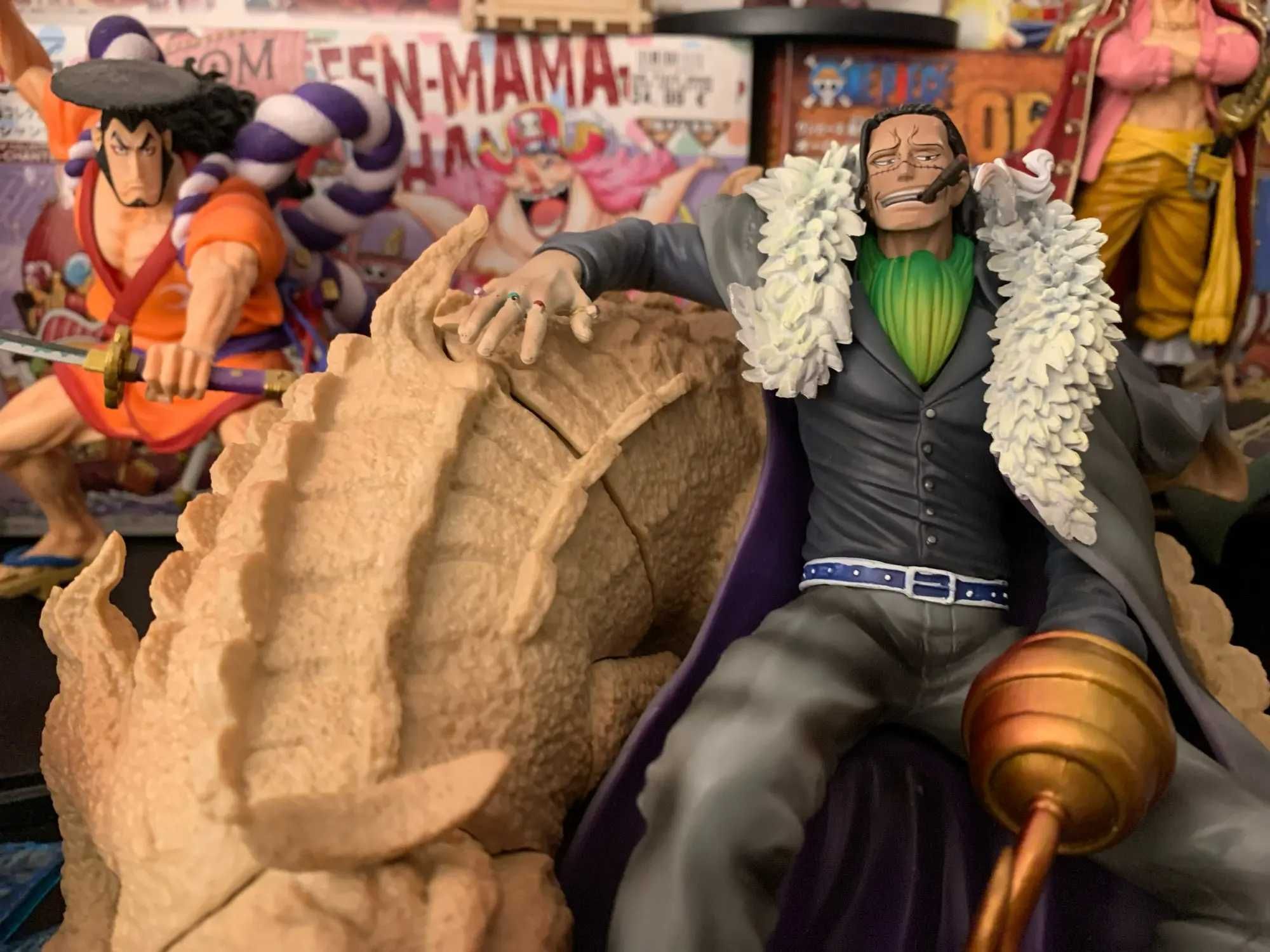 Figurina One Piece Anime Sir Crocodile Shichibukai Sand