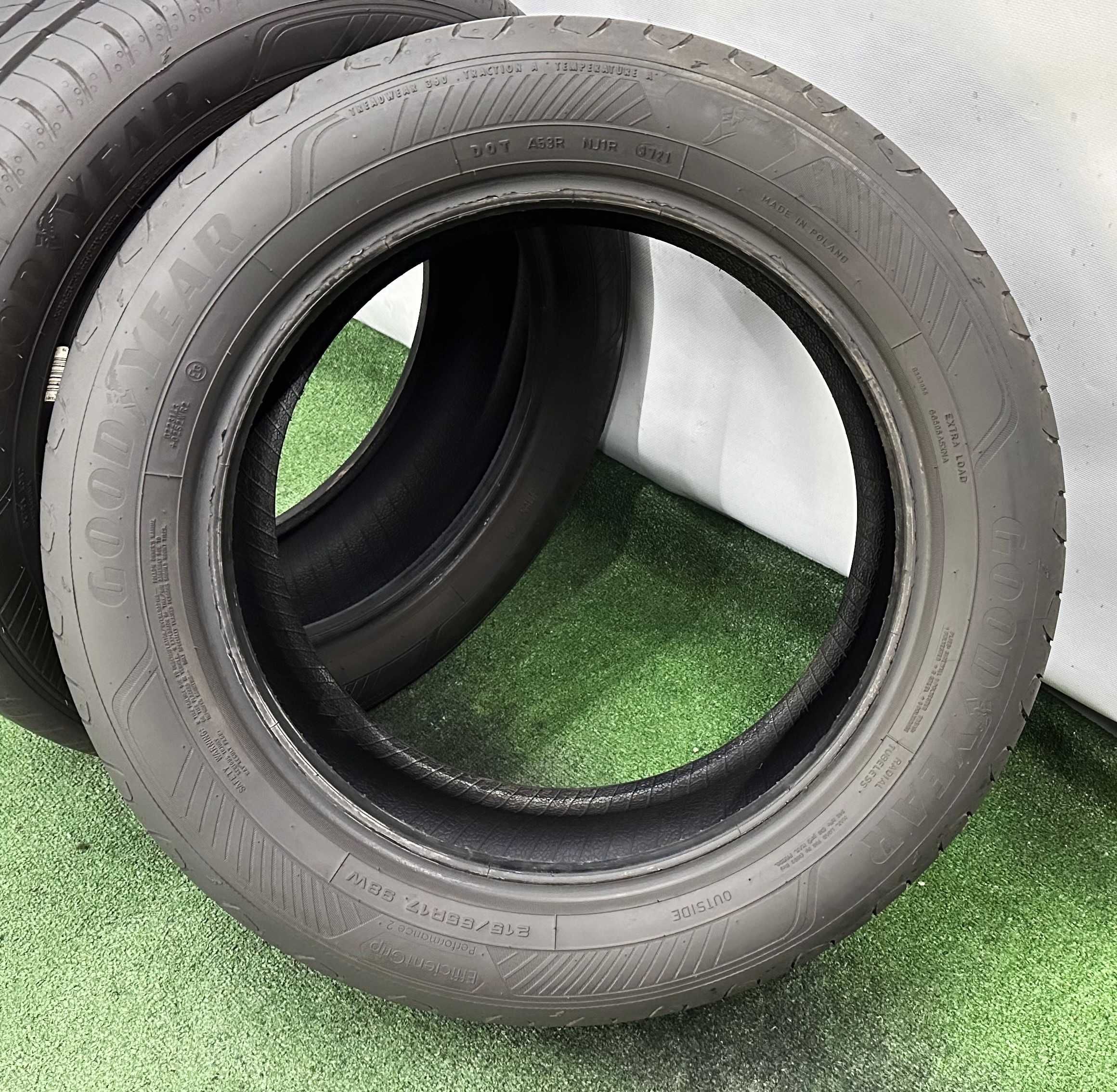 2бр 215/55r17 GOODYEAR efficientgrip летни