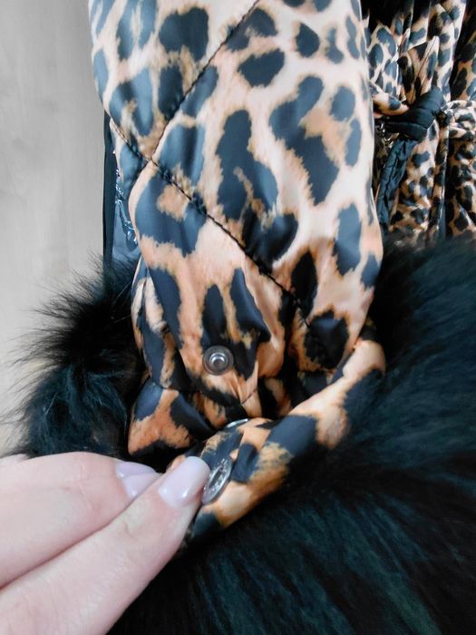 Haina de iarna cu blana naturala