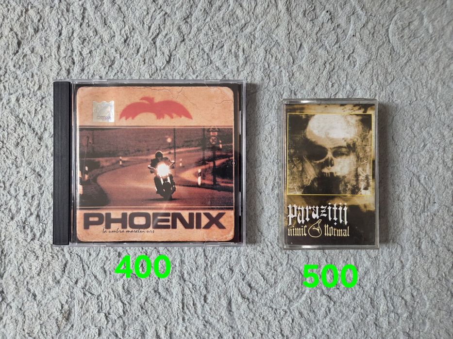 CD si casete - Parazitii Phoenix Sfinx Alifantis