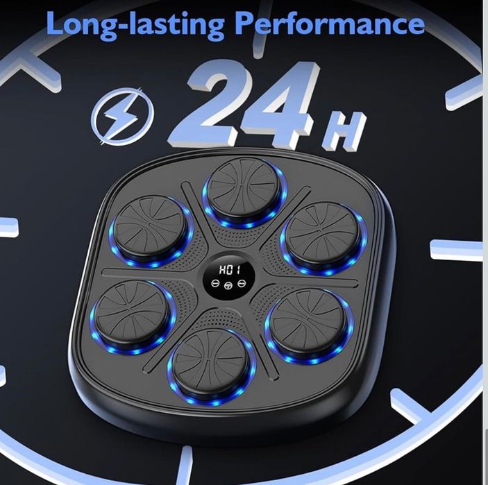 Интелигентна боксова машина с музика, Bluetooth връзка, LED дисплей