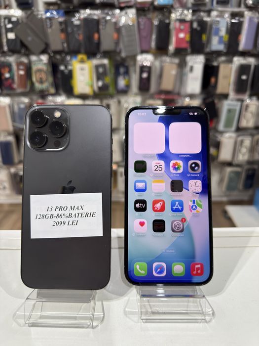 iSellStore Vâlcea: iPhone 13 Pro Max Sierra Blue / Graphitte  - 128GB