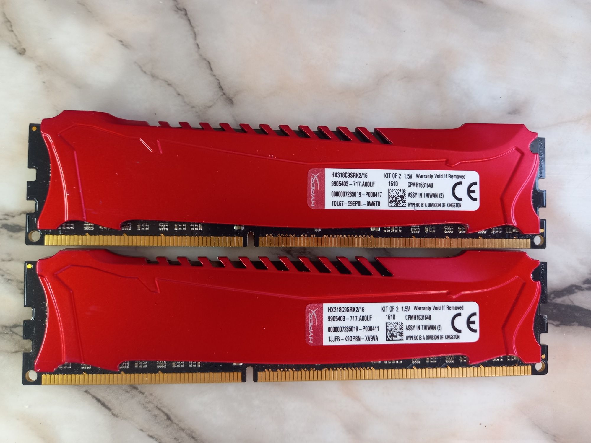 Памет 16GB (2x8GB) Kingston HyperX Savage 1866 MHz DDR3