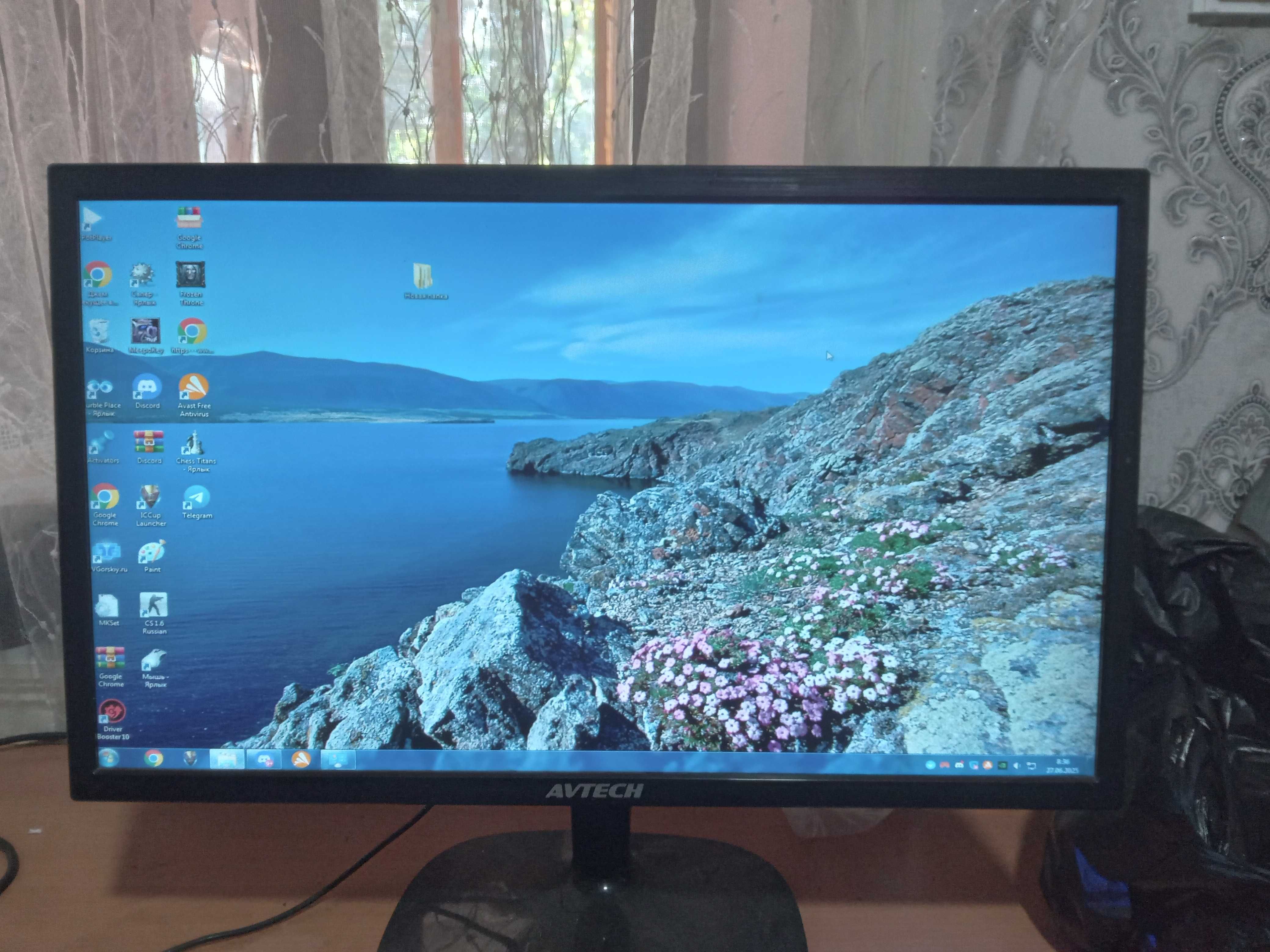 Kompyuter sotiladi ddr3 video karta 1 manitor 22