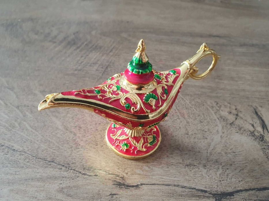 Lampa lui Aladdin din Dubai (rosu, mic) | Perfect pt cadou