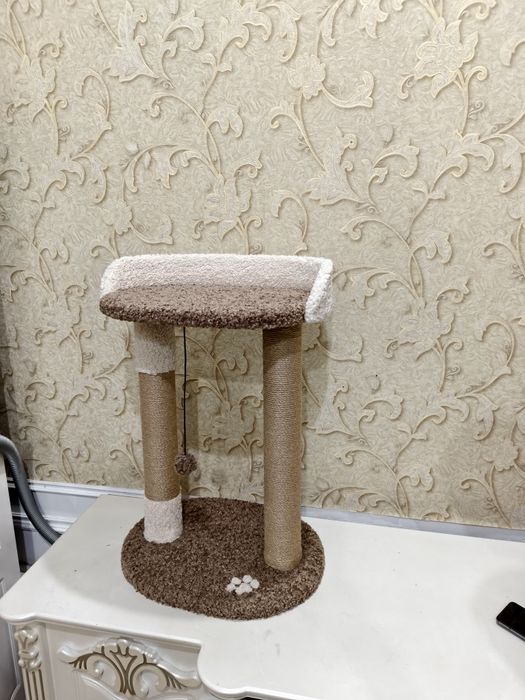 Когтеточка для кошек. Лежанка большая . Зоодомики