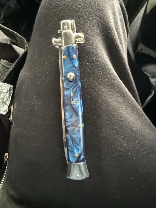 Briceag Stiletto - Albastru