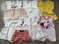 Дрешки за момиченце, 0/3м, в отлично състояние. Марки Окаidi, H&M и др