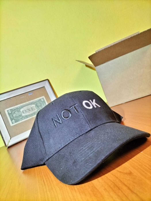 Sapca unisex "Not ok" marime ajustabila CAL Apparel