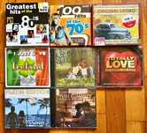 Lot CD sigilate cu hituri rock'n'roll, balade, electro, latino & irish