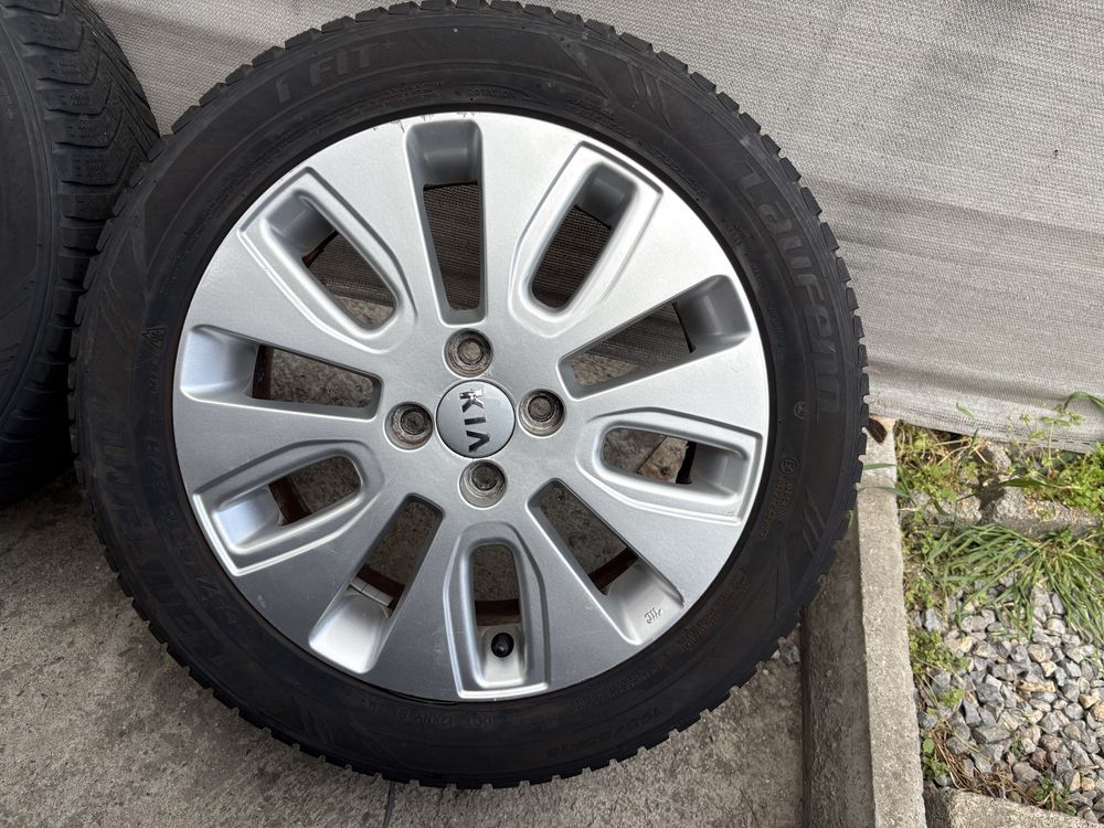 4бр. Алуминиеви джанти с гуми 195/55 R16 цола за KIA RIO 4x100