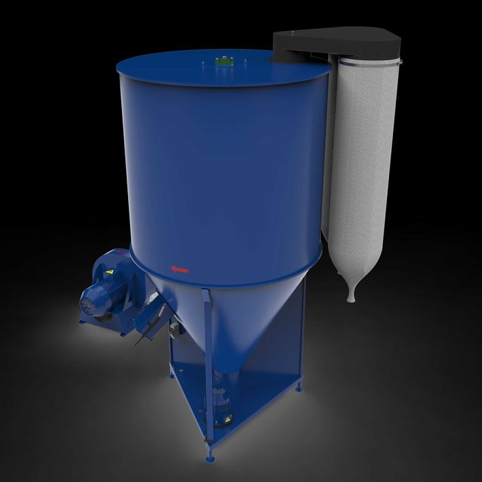 Amestecator furaje KS-2000, TMC, 2000 kg volum 3945 L Ucraina Garanție