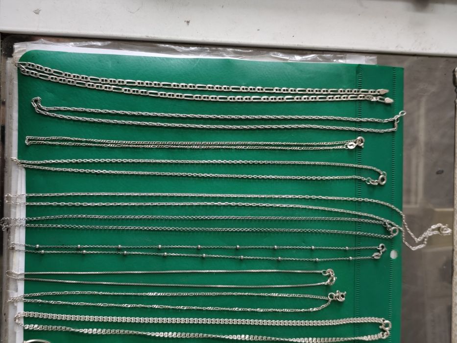 Лот Сребърни  верижки синджири 925