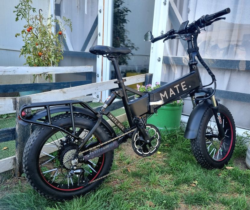 Bicicleta electrica pliabila Mate X 750