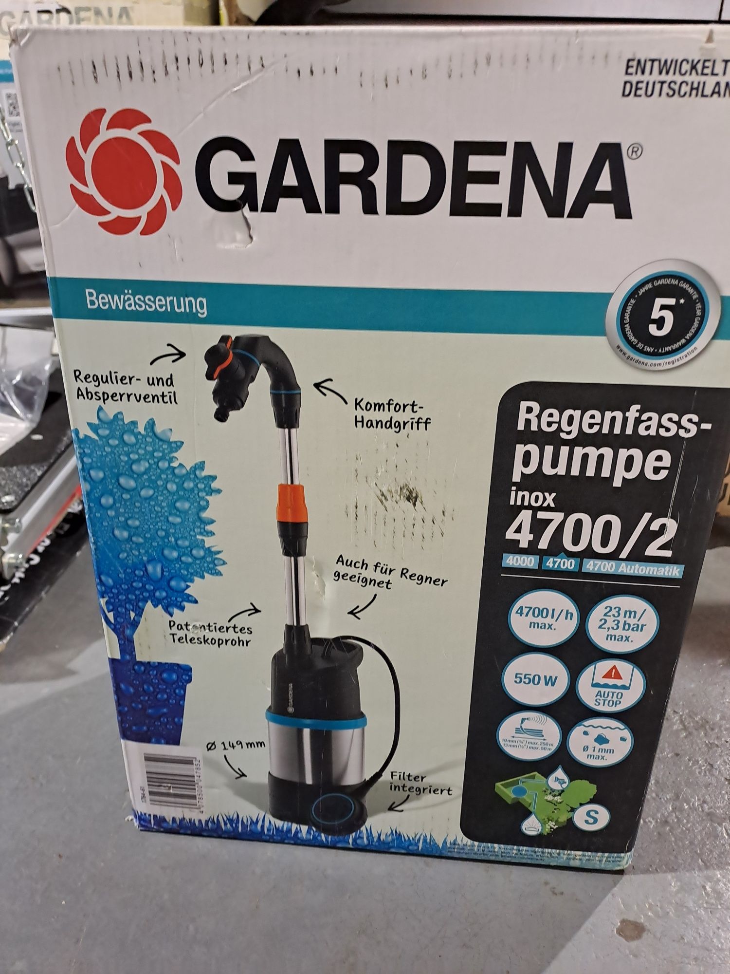 Pompa Gardena 4700/2