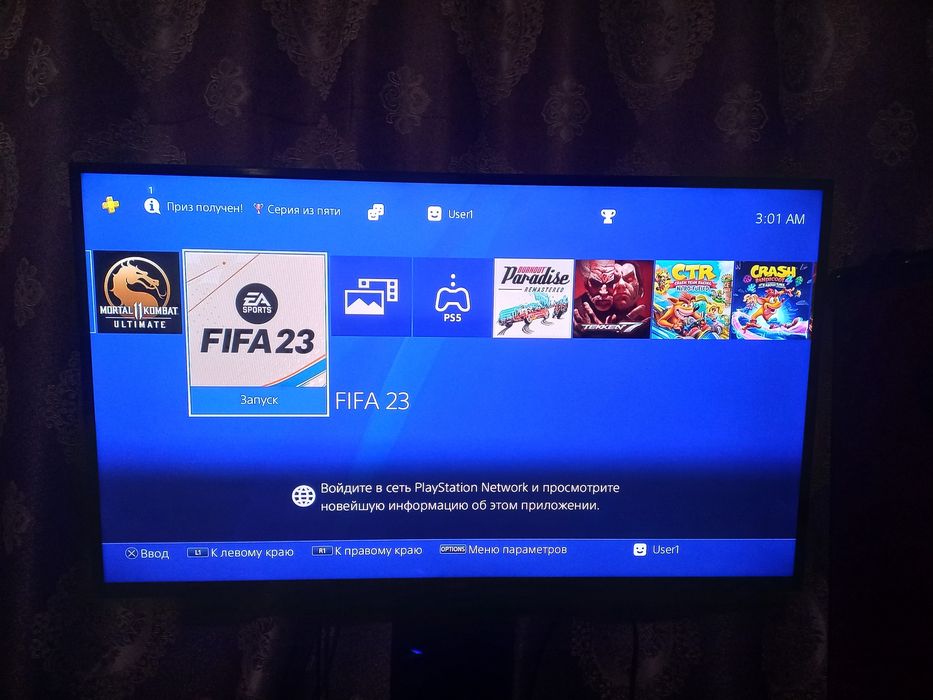 PS4 slim tiniq ideal holati o'yinlari bor 1ta djoystik bor plombasi bo