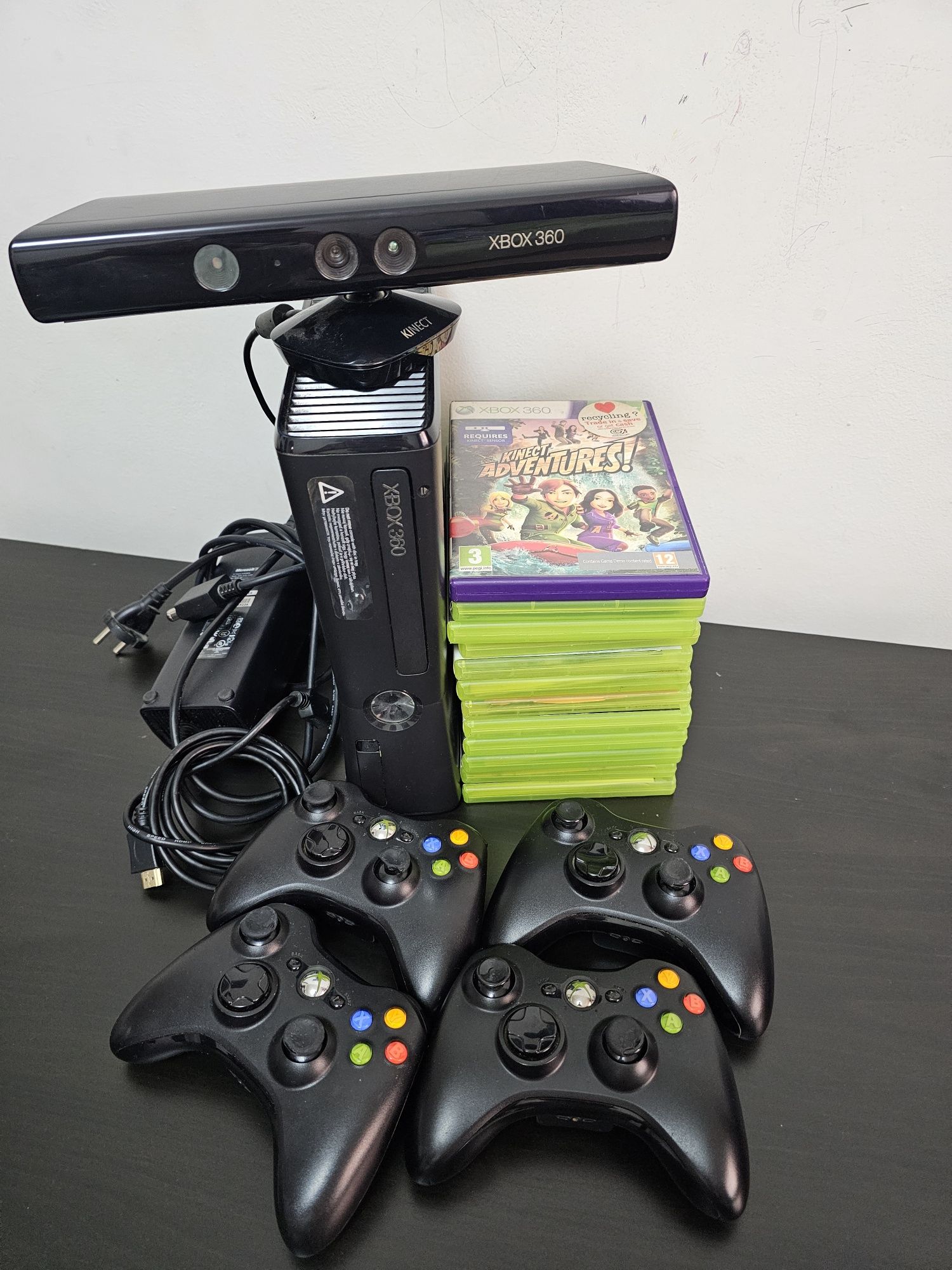 Xbox 360 slim cu kinect