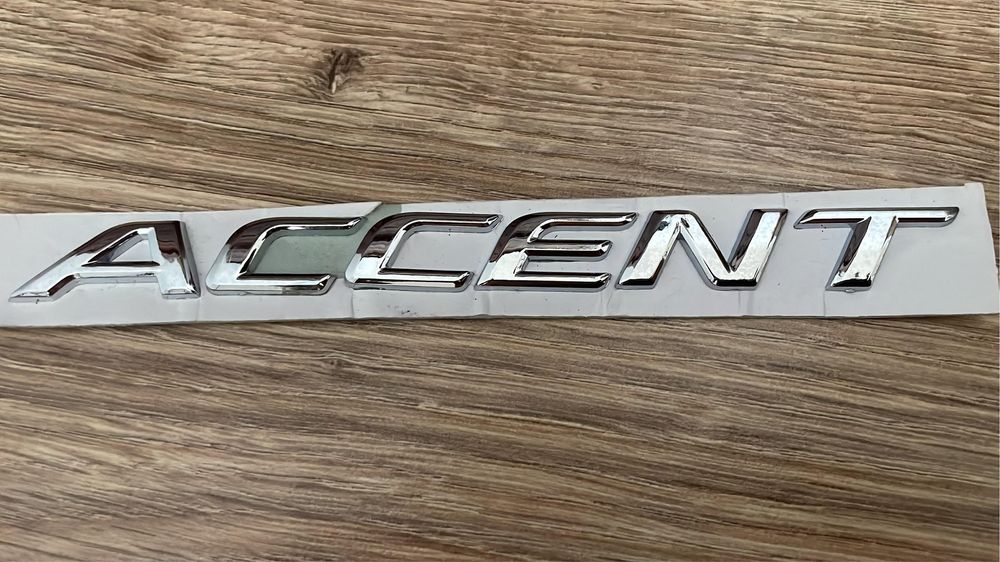 Надпись на hiunday accent