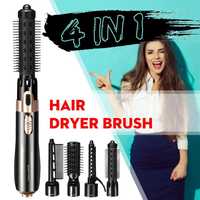 Hair Dryer Brush 4в1 Фен+ 4 насадки для волос Скидка 1 день