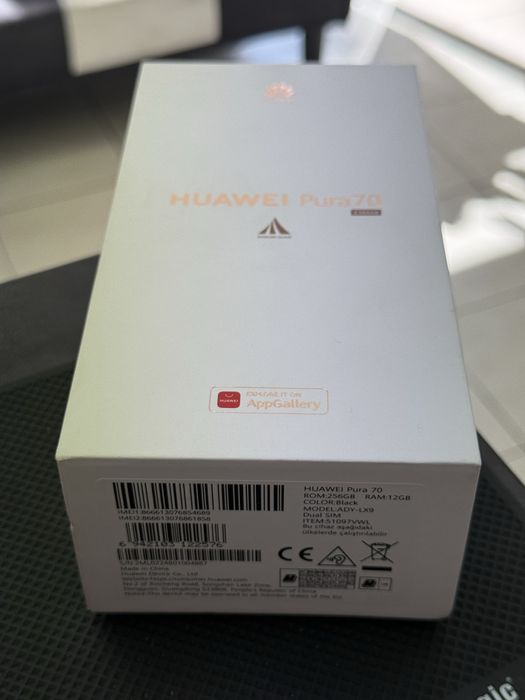 Huawei Pura 70,Black,256GB/12GB RAM *ЧистоНов**3г Гаранция*