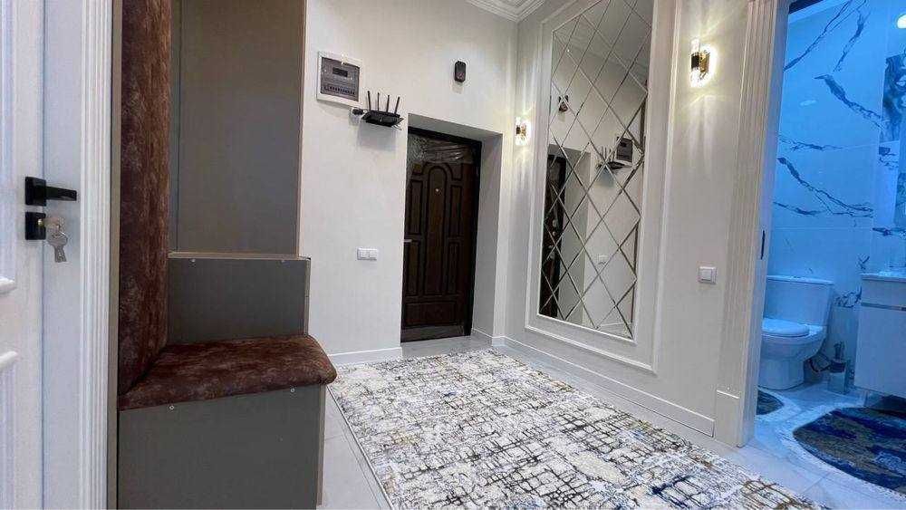 Сдаётся стильная квартира в новостройке 3х-комнат 100м2 Akay City нта