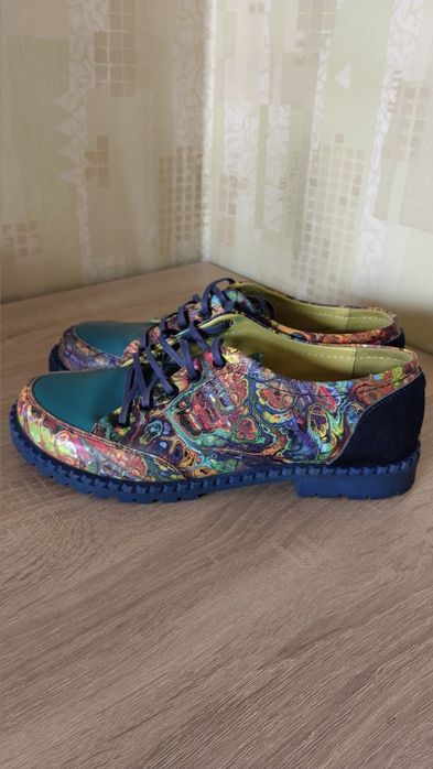 Екстравагантни дамски обувки от естествена кожа ,,Gabina", Размер 38