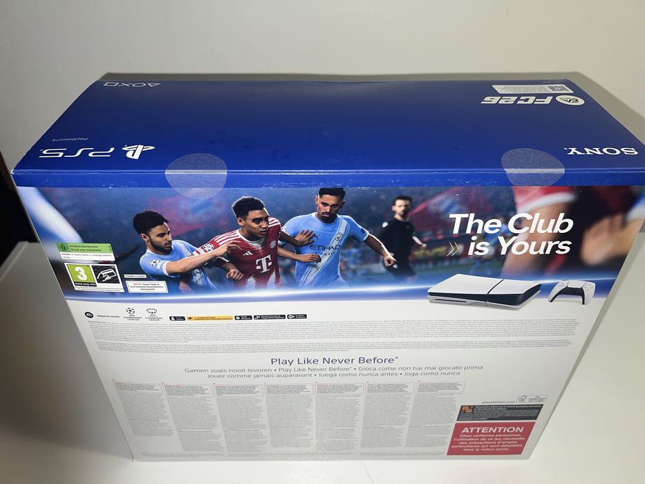 PlayStation 5 Disc SIGILAT + FC 26 - garanție 24 de luni