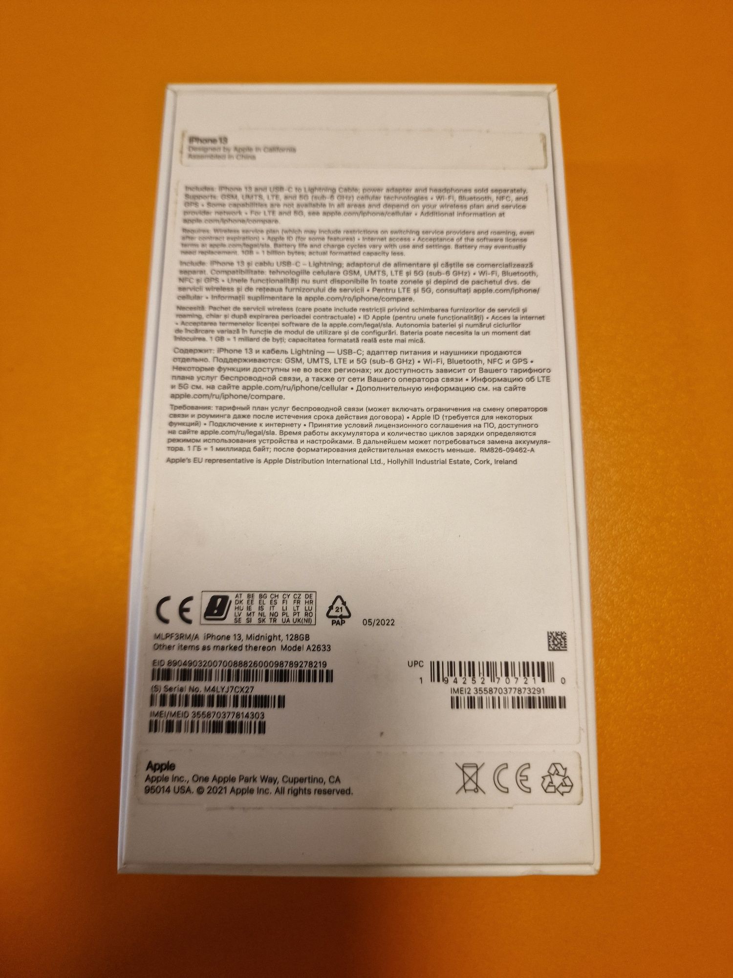 Iphone 13 128gb Midnight stare buna factura garantie bonus