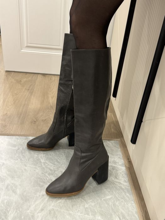 Кожаные сапоги, туфли Basconi Zara