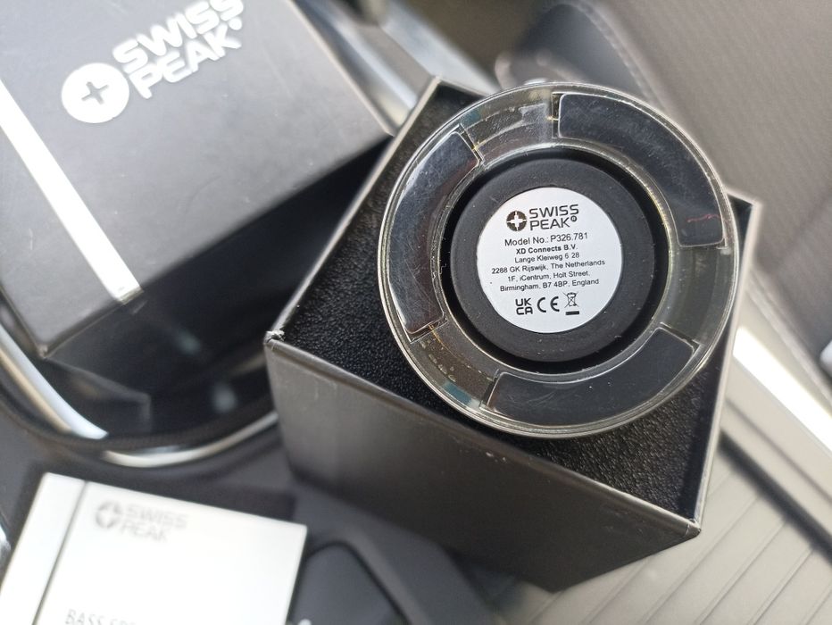 SwissPeak-5wWireless-bass-speaker(boxactiva/portabila), noua-originala