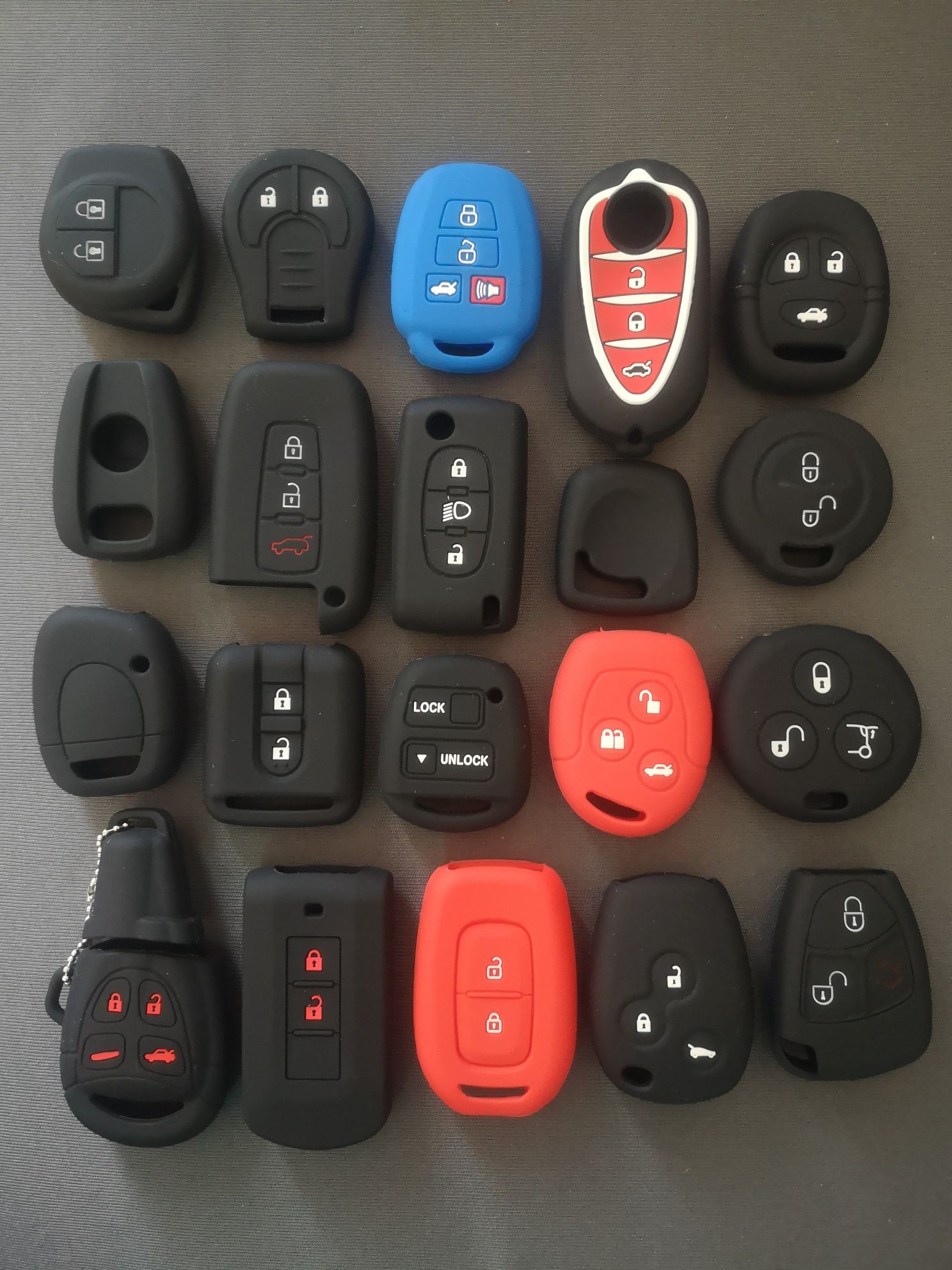 Protectie/husa din silicon pentru cheie auto Dacia,BMW, VW, Audi