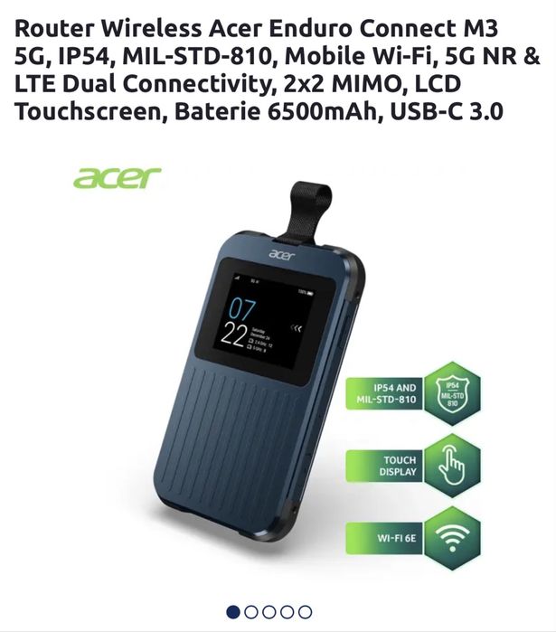 Router Wireless mobil Acer Enduro Connect M3 5G