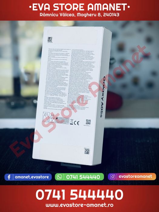 SAMSUNG Galaxy A05s Black 64GB 4GB RAM Dual SIM - Produs nou