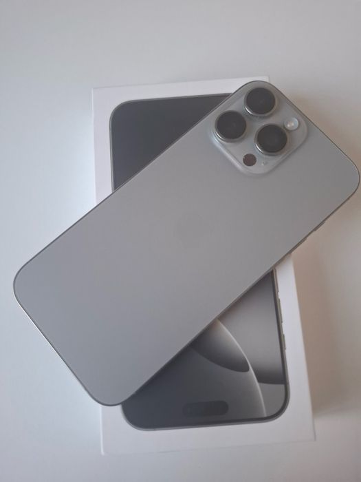 КАТО НОВ!!!   ГАРАНЦИЯ !!!Продавам/заменям Iphone 16 pro max 256gb сив