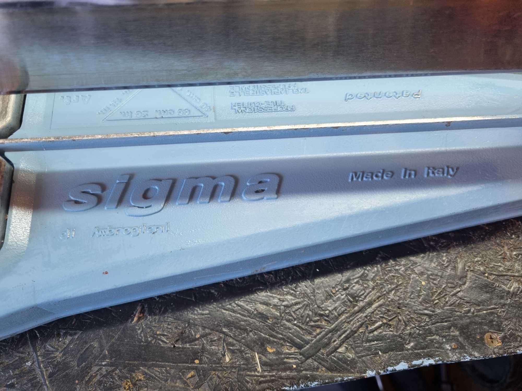 Masina de dresie si faiantă sigma