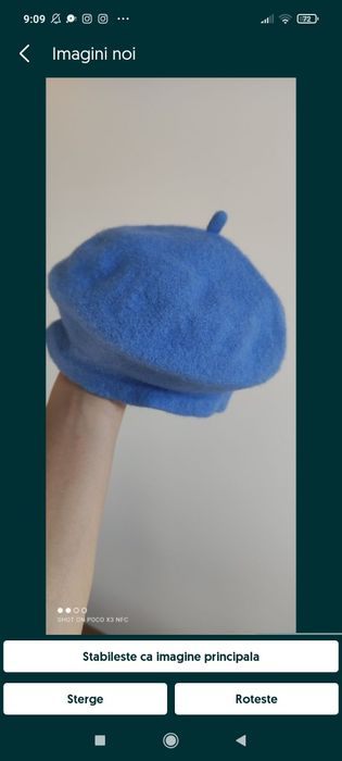 Basca fetite din lana