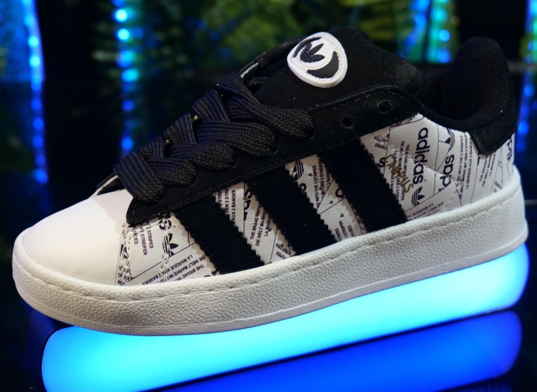 Дамски маратонки Adidas Campus Черно и Бяло