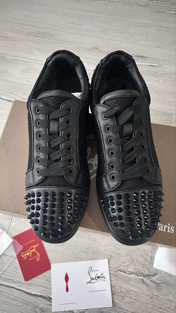 Christian louboutin seavaste 2 черни номер 43