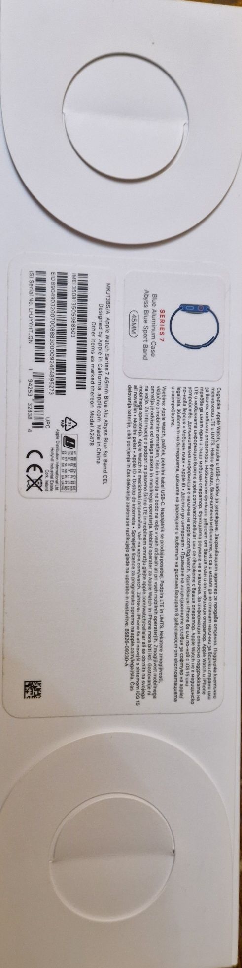 Apple watch s 7 --- 45mm