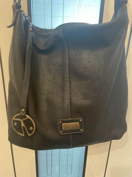 Coccinelle дамска чанта естествена кожа