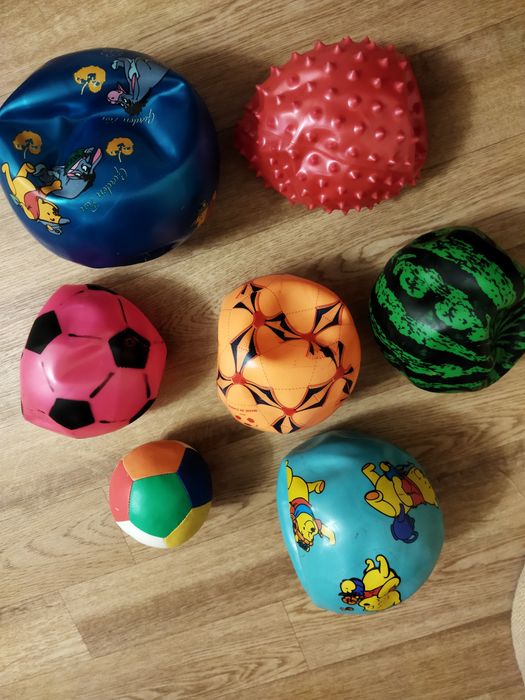 Мячи резиновые детские