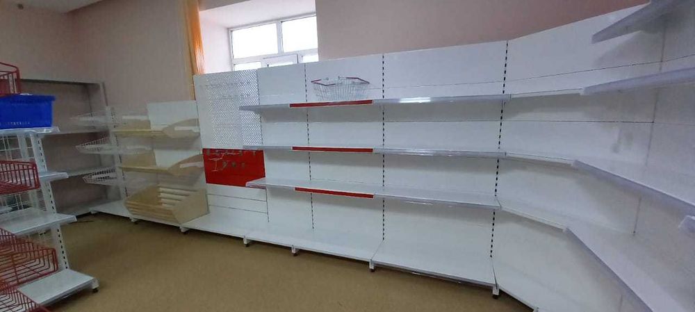 Торговое оборудование стелажи полки для магазина г. Актау